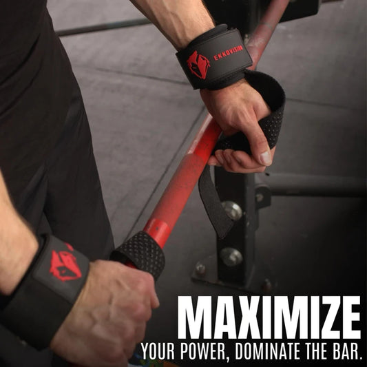 Weight Lifting Straps With Wrist Support