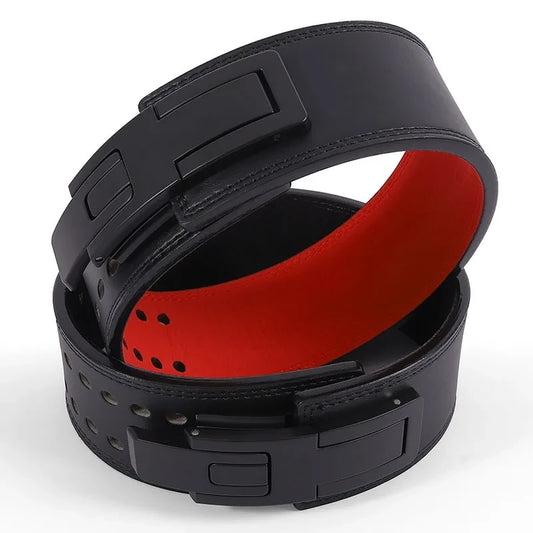 Leather Lever Weightlifting Belt